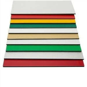 Painel composto de alumínio para decoração de parede com revestimento PE de 4 mm