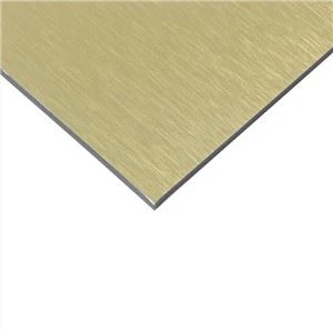 Painel de parede interna ODM Decorativo Tamanho padrão Design Cor Painel composto de alumínio Escovado Acabamento Acp
